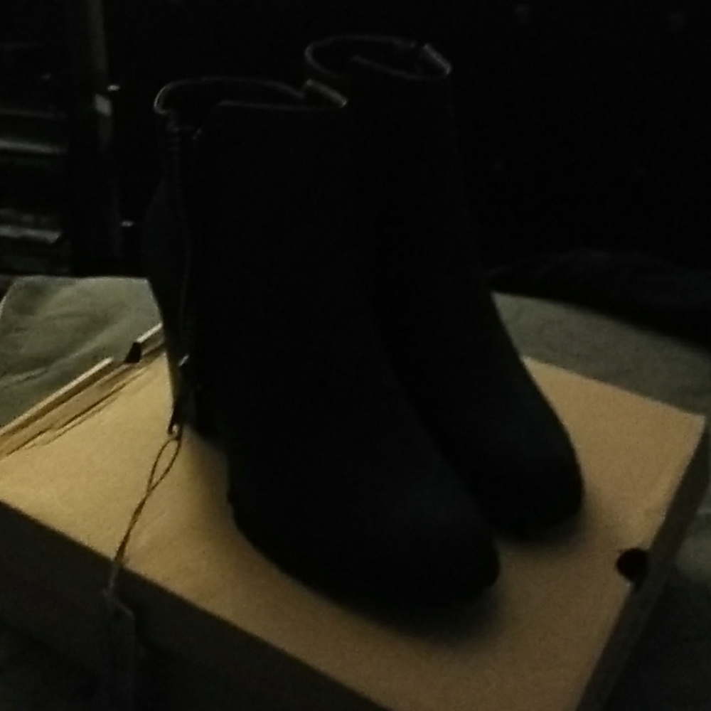 Black boots